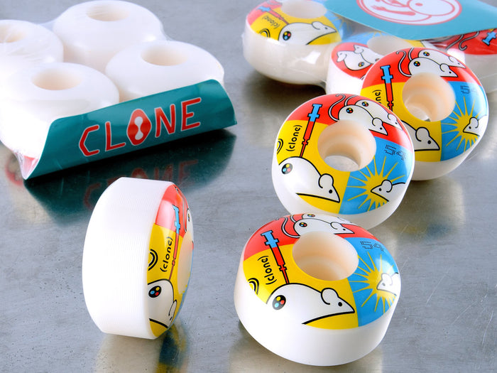 99D Clone Replicate Wheels - White 52mm
