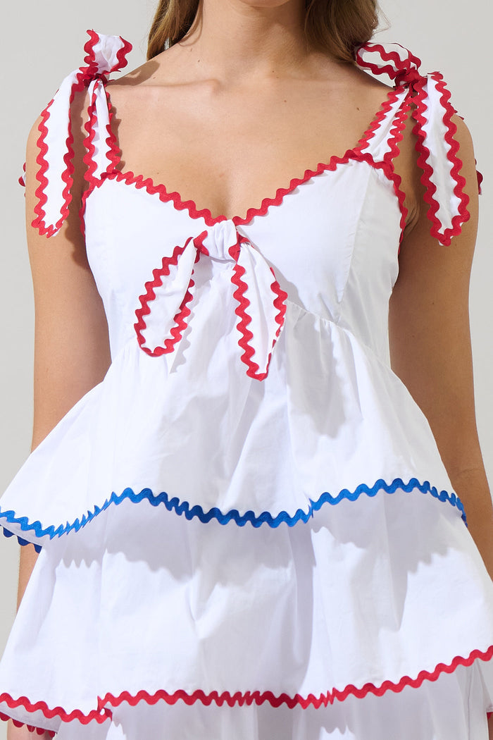 Avani Tiered Mini Dress