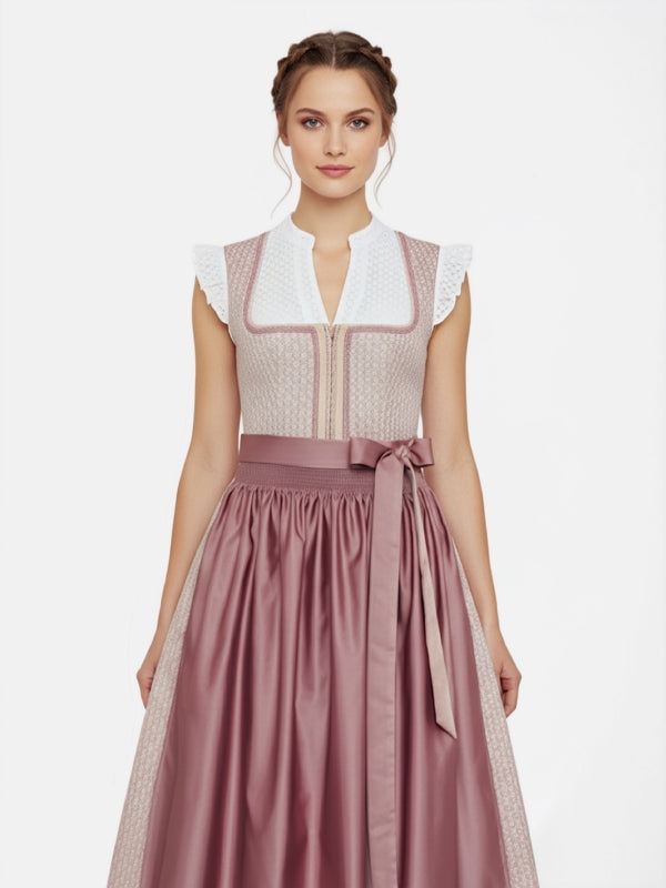 Berwin Short Sleeve Dirndl Blouse "Zoe" white