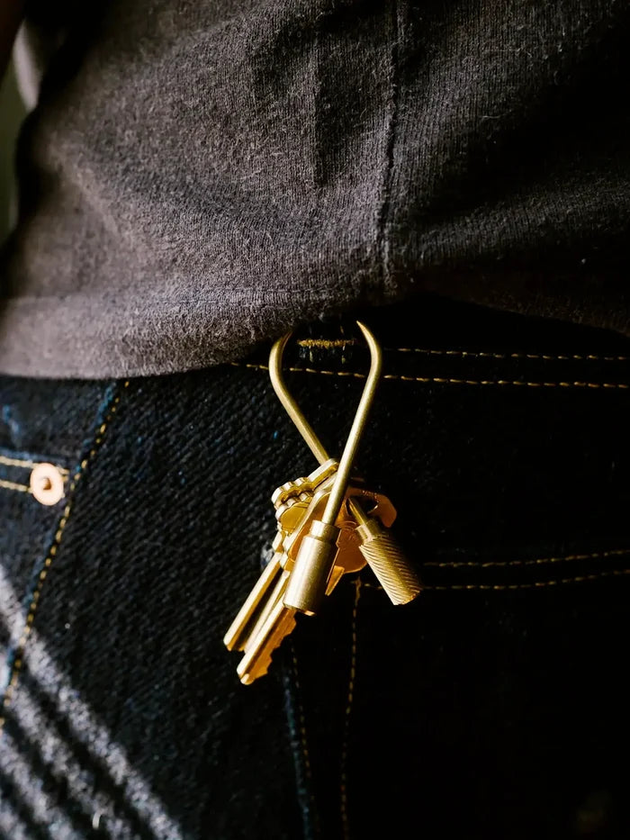 CRAIGHILL Closed Helix Keyring Brass - Keychains ANAHTARLIK