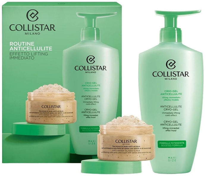 Collistar Antiwater Scrub + Cryo Gel Set
