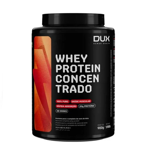 DUX | Whey Protein Concentrado Sabor Coco (900 gramas)