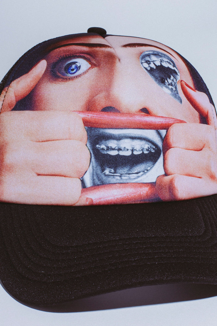 F.A. - Brace Face Trucker Cap - Black