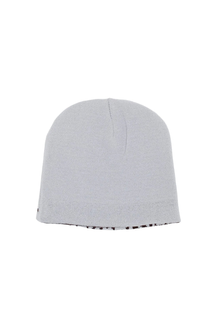 F.A. - Reversible Skully Beanie - White / Black
