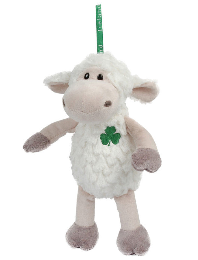 Kids Irish Standing Sheep Soft Teddy - White #color-white