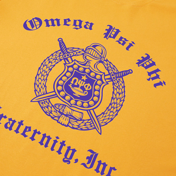 OMEGA PSI PHI SHIELD TSHIRT
