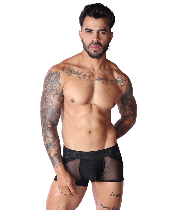 Panel Black Trunk en modelo de Gigo Underwear