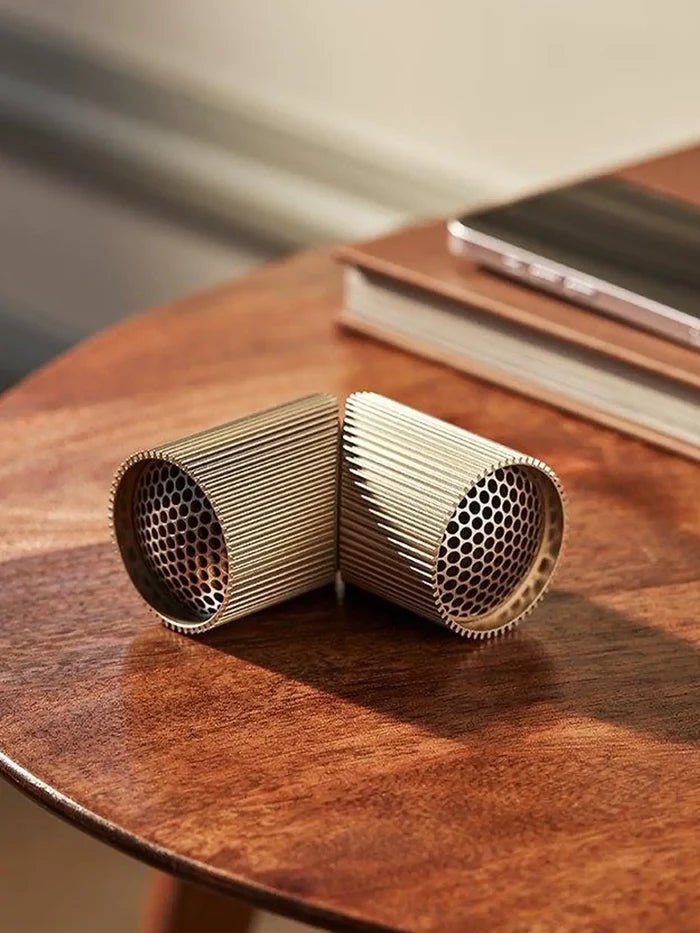 LEXON Ray Bluetooth Hoparlör - Vivid Gold - Speakers KABLOSUZ HOPARLÖR