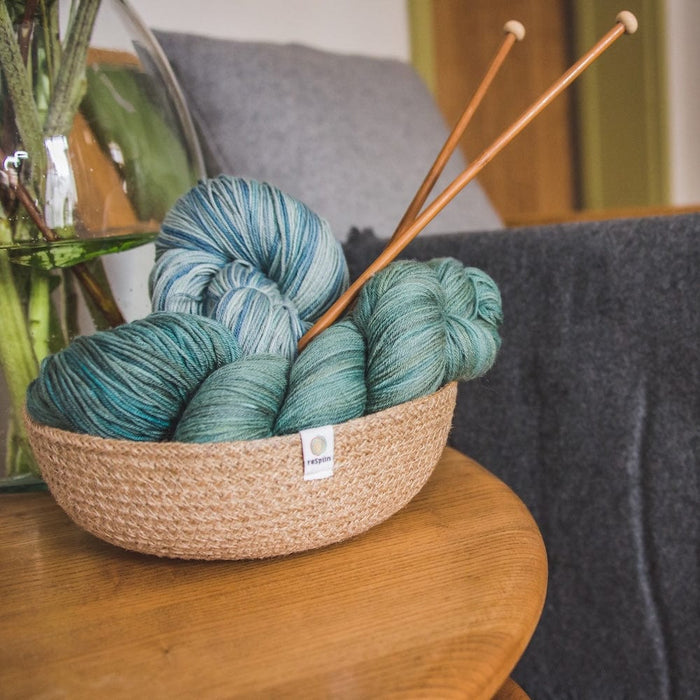 Respiin Medium Jute Bowl - Natural