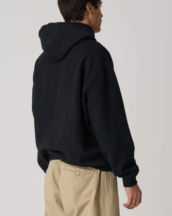 S-Double - Arch Roots Pullover Hooded Fleece - Black