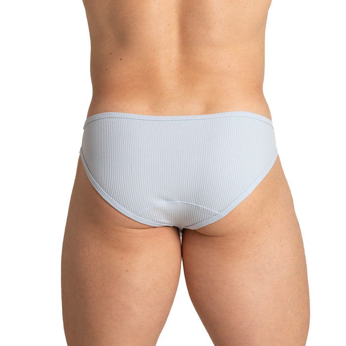 Soft Blue Brief vista posterior de Gigo Underwear