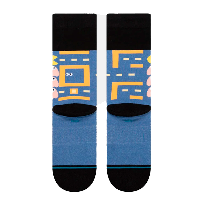 Stance Sock Power Pellet Pacman Blue