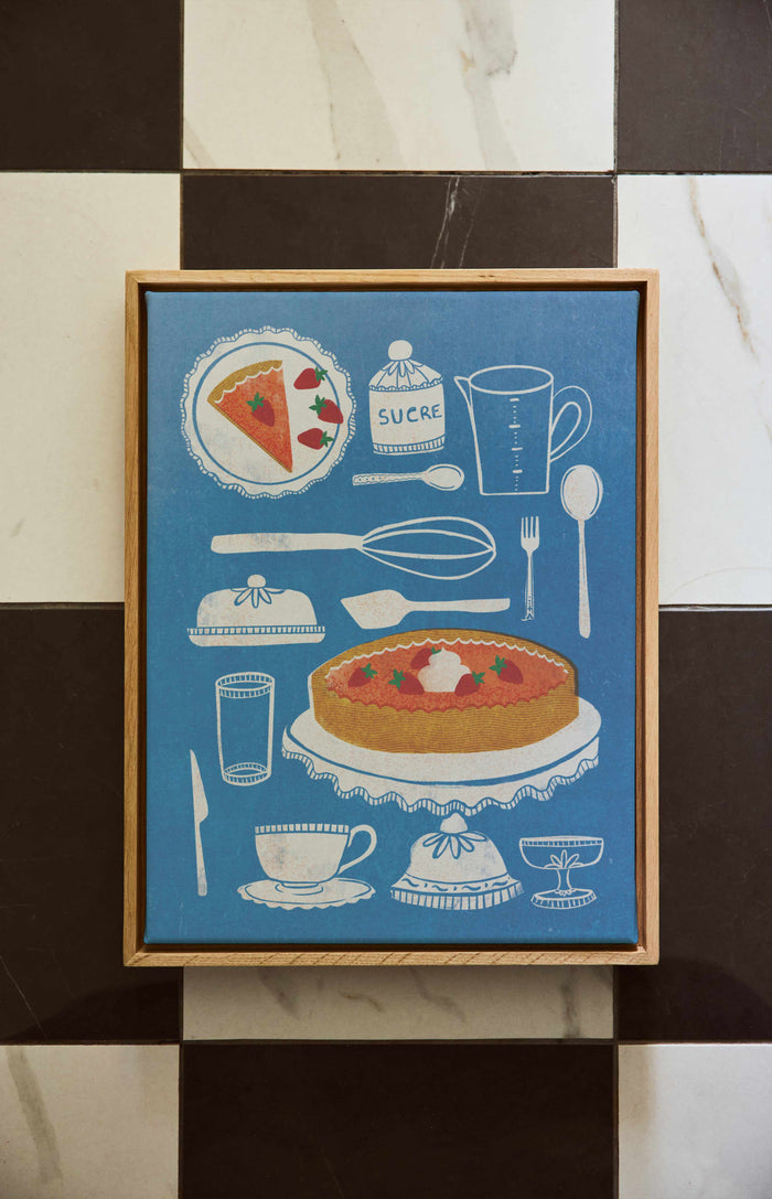 Strawberry Pie, Canvas