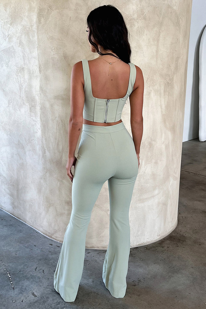 Token Flare Pants - Sage