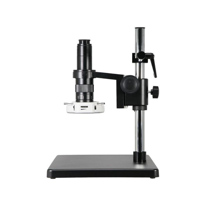 0.35-2.25X LED Light LED Reflection Light Post Stand Video Zoom Microscope MZ19020103