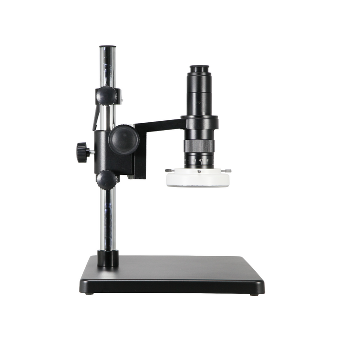 0.35-2.25X LED Light LED Reflection Light Post Stand Video Zoom Microscope MZ19020103