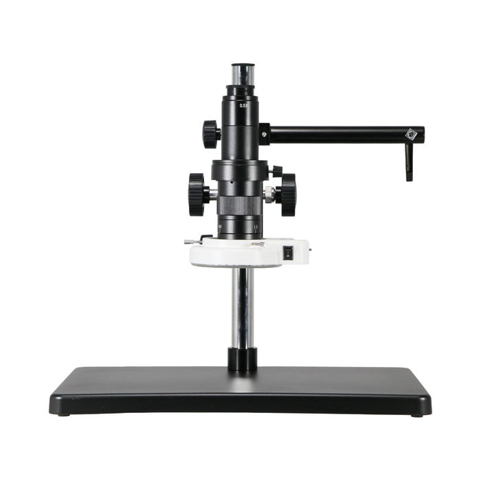 0.35-2.25X LED Light LED Reflection Light Post Stand Video Zoom Microscope MZ19020103