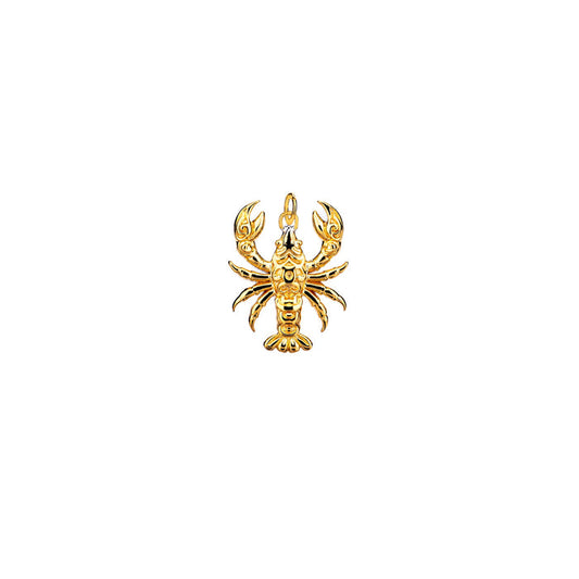 18k Vermeil over Sterling Silver Lobster Charm
