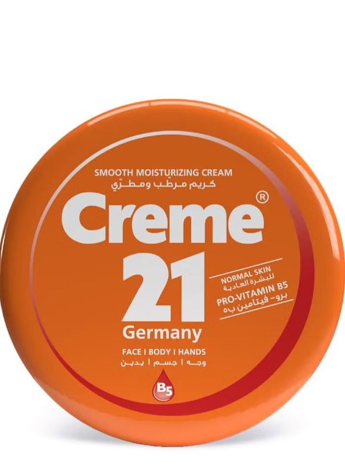 كريم 21 عناية للبشرة 150مل بشرة عادية احمر - Creme 21 Vitamin-B5 Moisturizer Cream normal skin 150ml