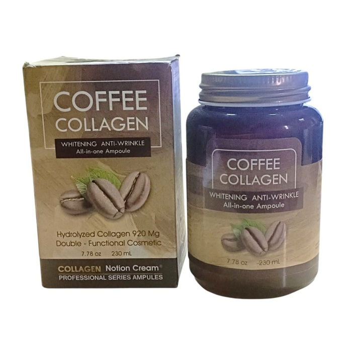 كولاجين جيل بشرة 230مل بالقهوة - Notion Collagen Gel 230ml Coffee