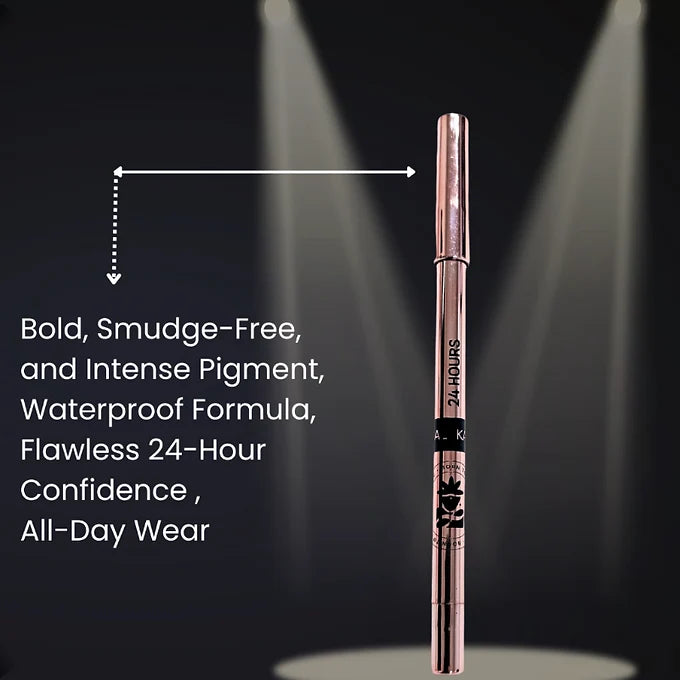 BOBI 24 Hours Kajal For Eyes | Smudgeproof Waterproof | Deep Black Pigment