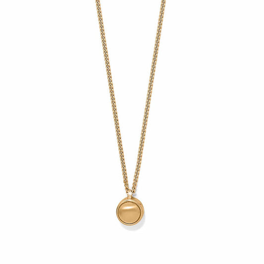 Brighton - Contempo Nuevo Petite Dome Necklace - Gold