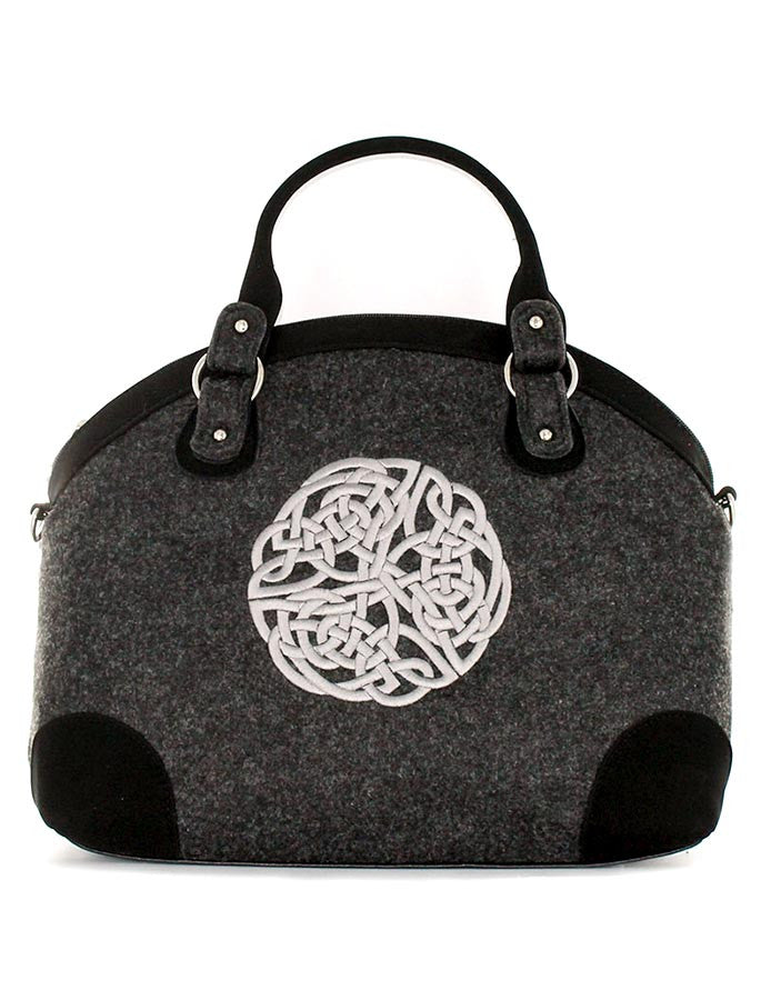 Celtic Tote Bag #color_black-with-silver