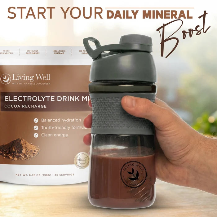 Cocoa Recharge electrolyte drink mix benefits