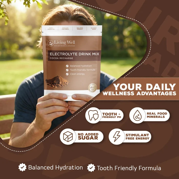 Cocoa Recharge electrolyte drink mix