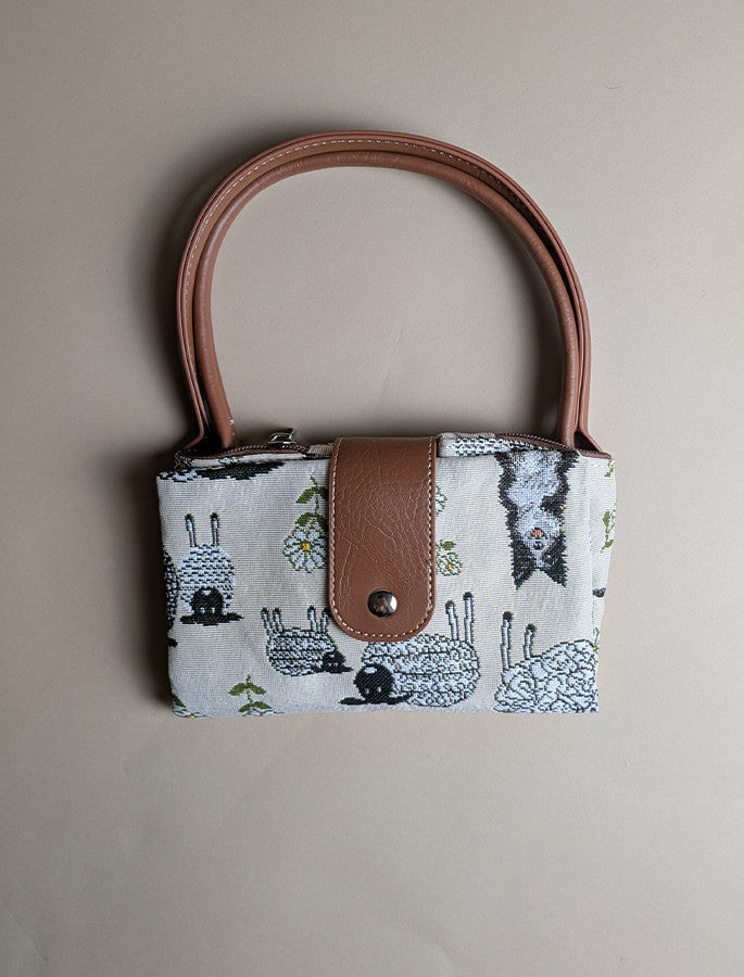 Foldaway Shopper Sheep & Collie Bag