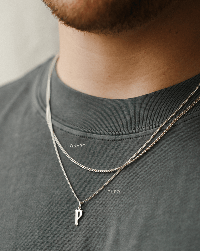 Gothic Initial Pendant