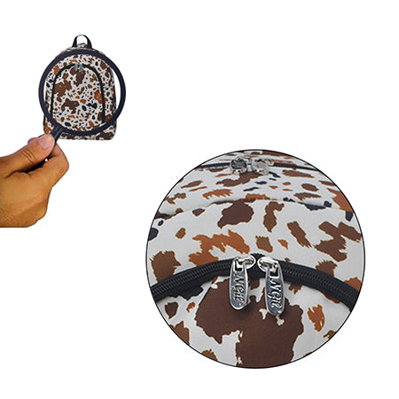 !HOT DEAL! DEAL! Mocha Cow Small Size NGIL Canvas Backpack