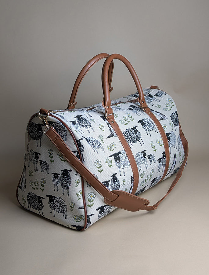 Irish Sheep & Collie Weekender Bag