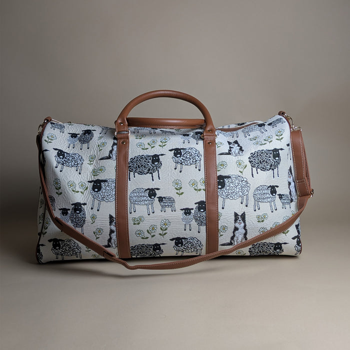 Irish Sheep & Collie Weekender Bag