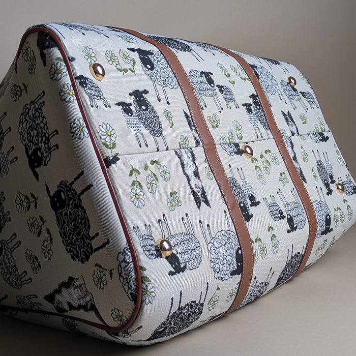 Irish Sheep & Collie Weekender Bag