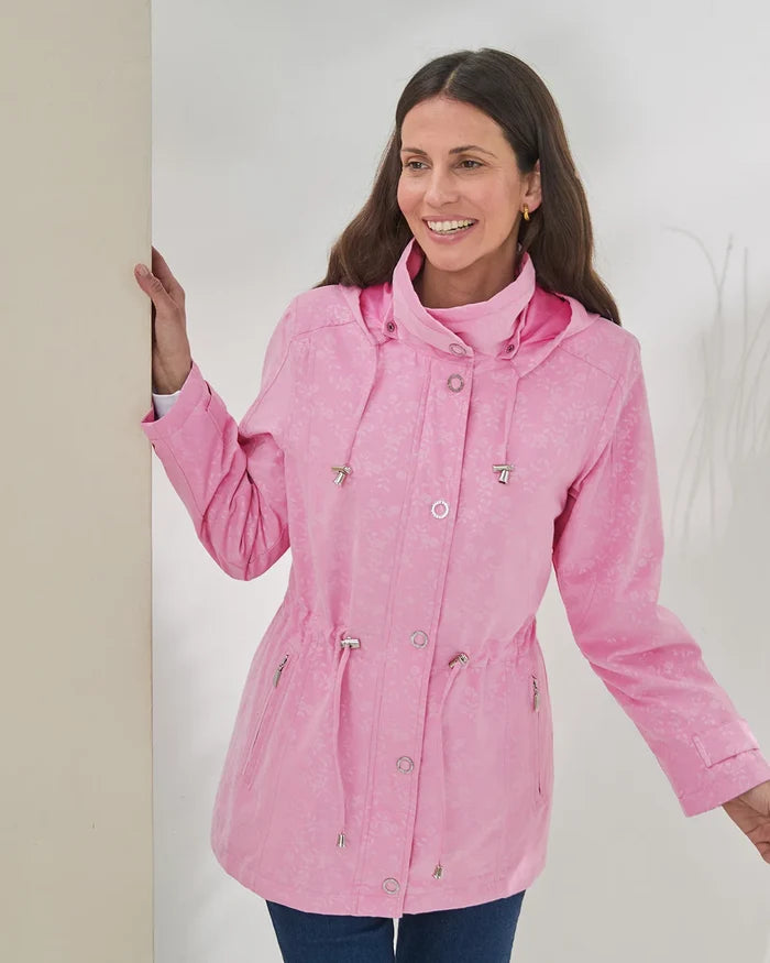 Lottie Showerproof Coat - Blossom