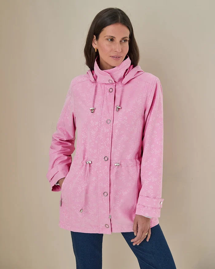 Lottie Showerproof Coat - Blossom
