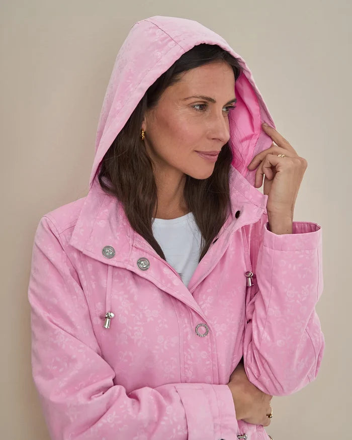 Lottie Showerproof Coat - Blossom
