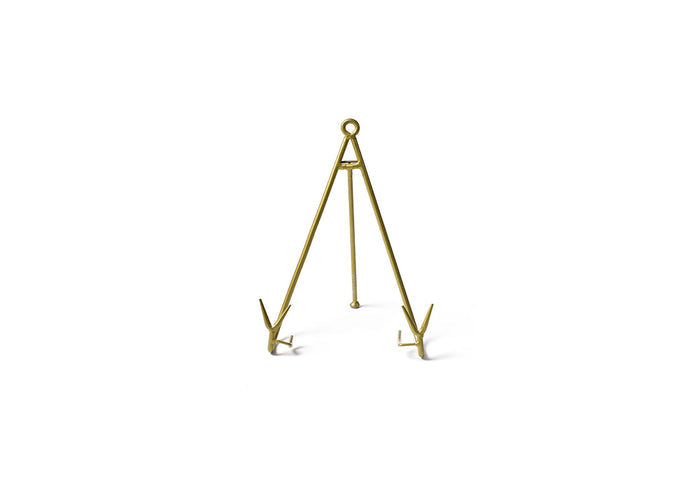 Plate Stand Flare Gold Large