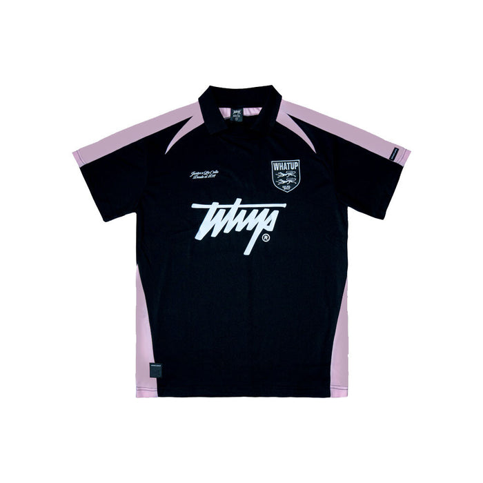 Camiseta Men Whatup "Juntos por la Calle" Black Pink