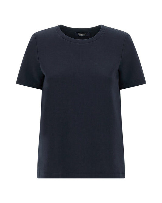'S Max Mara Blue Cotton T-Shirt