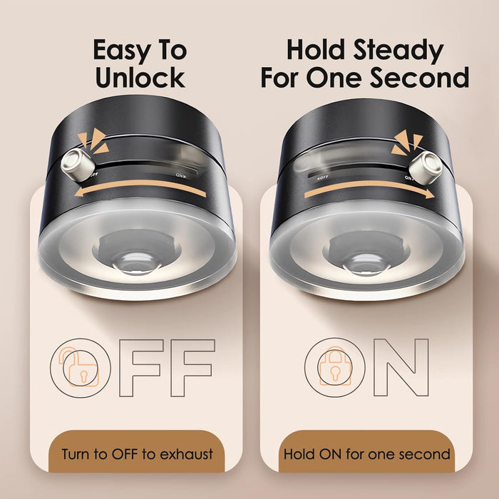 Smart Vacuum Phone Mount - Stick to Any Surface. Never Fall.