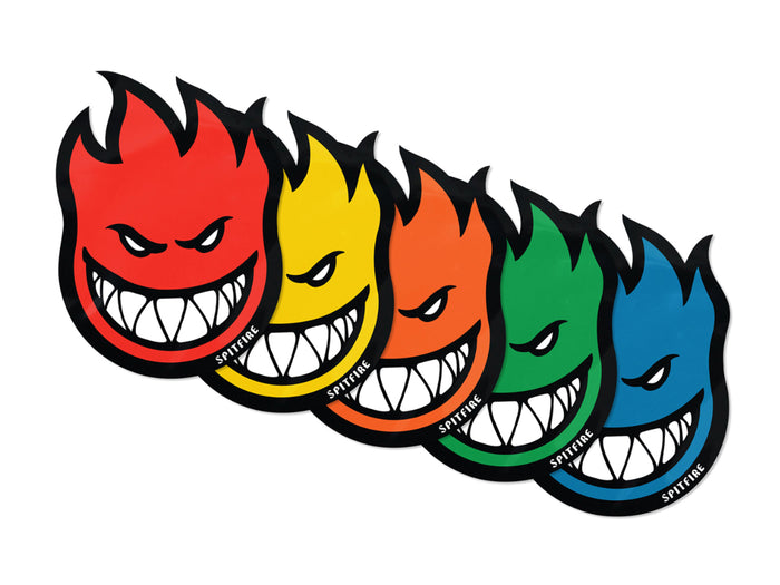Spitfire - Bighead Large Sticker - Blue