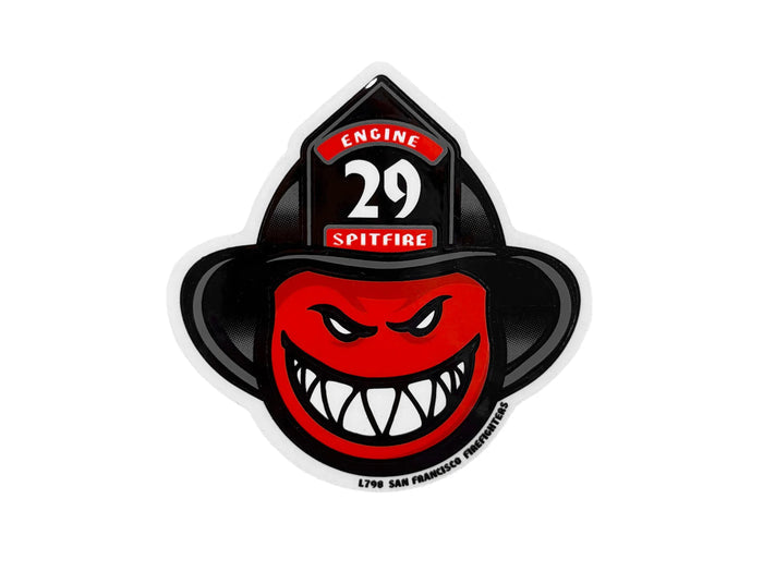 Spitfire - SFFD Engine 29 Bighead Sticker
