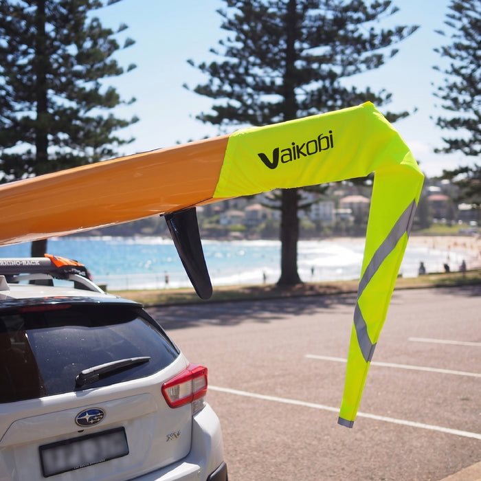 Surf Ski Tail Flag - Fluro Yellow