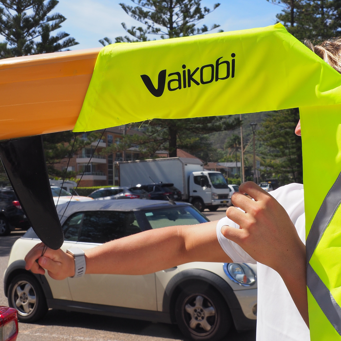 Surf Ski Tail Flag - Fluro Yellow