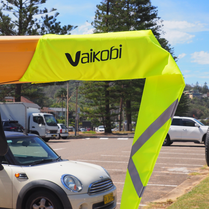 Surf Ski Tail Flag - Fluro Yellow