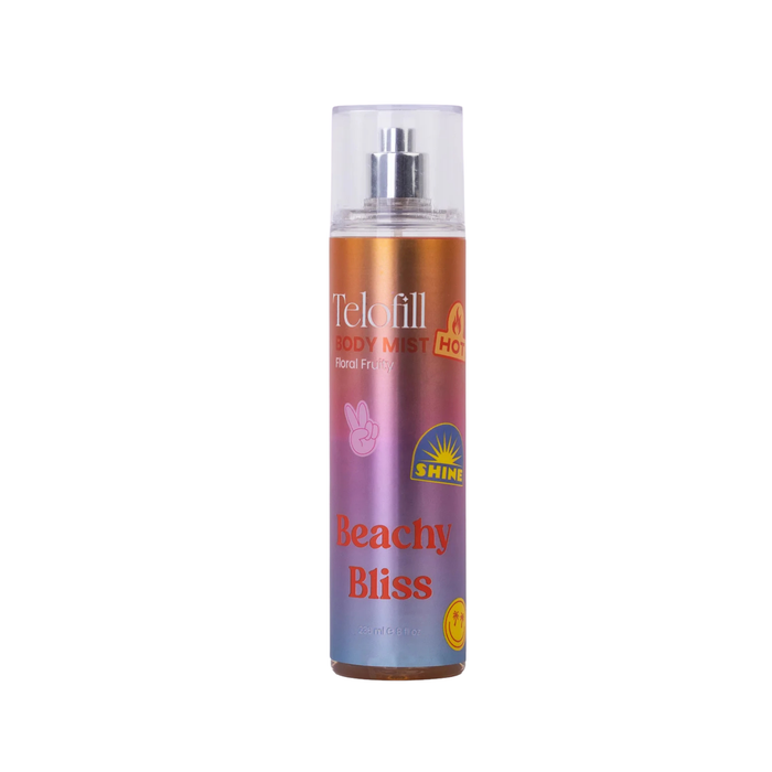 Telofill Body Mist Beachy Bliss 236ML - تيلوفيل بادي ميست بيتشي بليس 236مل