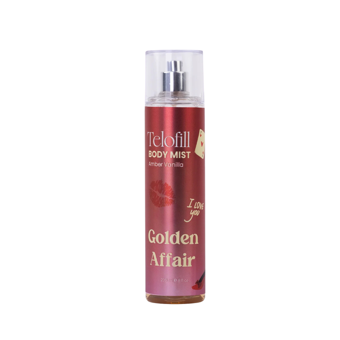 Telofill Body Mist Golden Affair 236ML - تيلوفيل بادي ميست جولدن افير 236مل