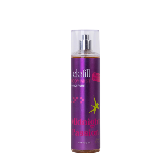 Telofill Body Mist Midnight Passion 236ML - تيلوفيل بادي ميست ميدنايت باشون 236مل